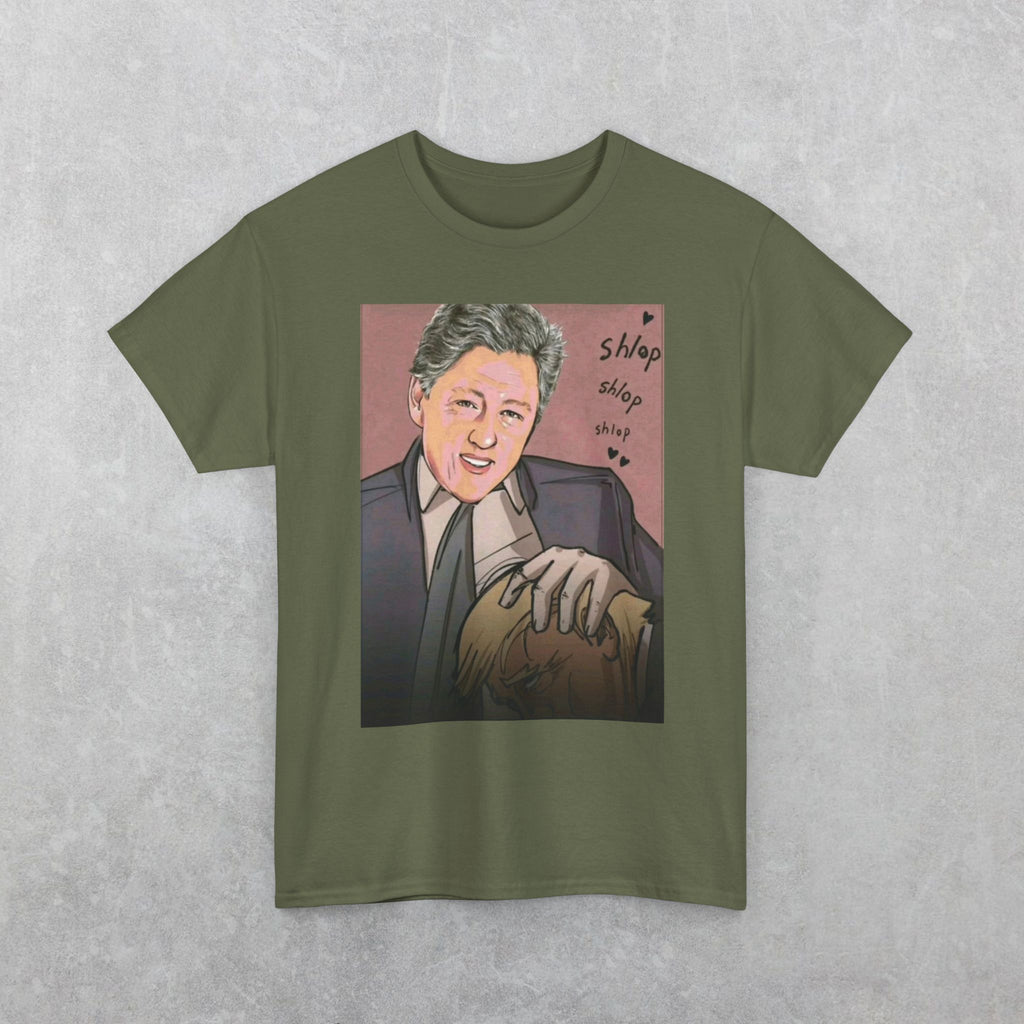 Donald Trump & Bill Clinton "Bubba" T-Shirt, Politcal Parody, United States Politics, Epstein Files