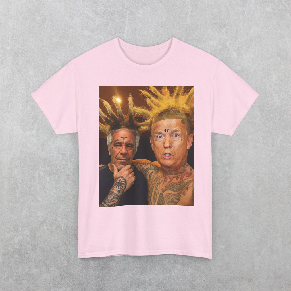 Trump & Epstein As The Island Boys T-Shirt