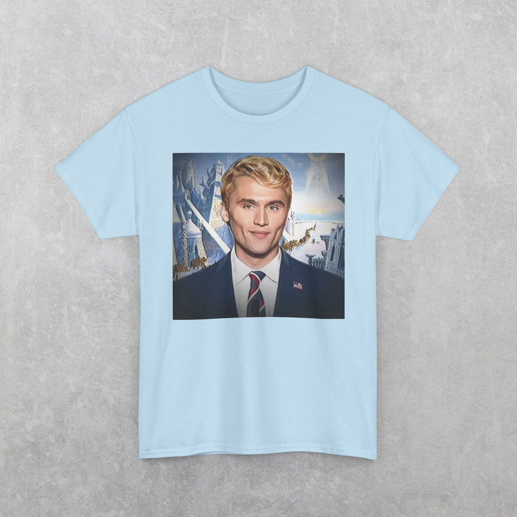 Agartha Kirk T-Shirt, Charlie Kirk In Agartha Tee