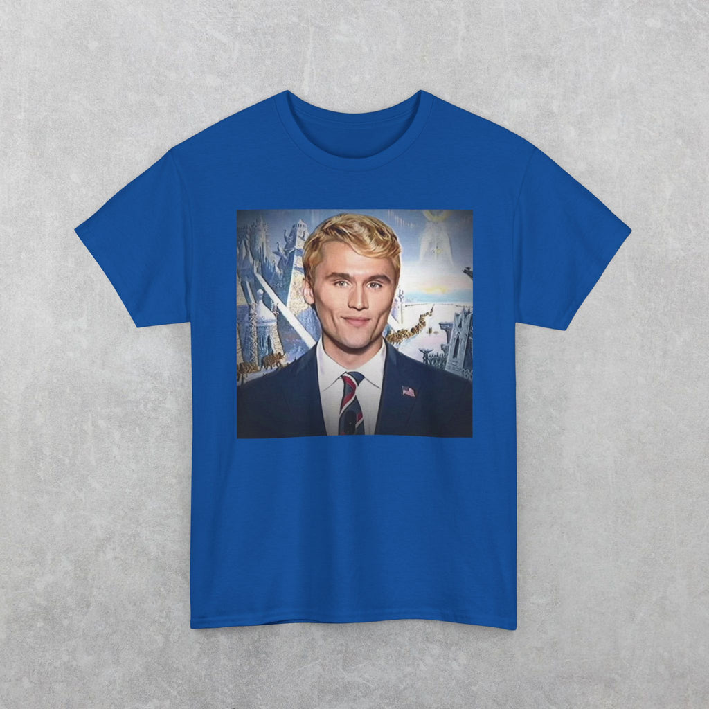 Agartha Kirk T-Shirt, Charlie Kirk In Agartha Tee