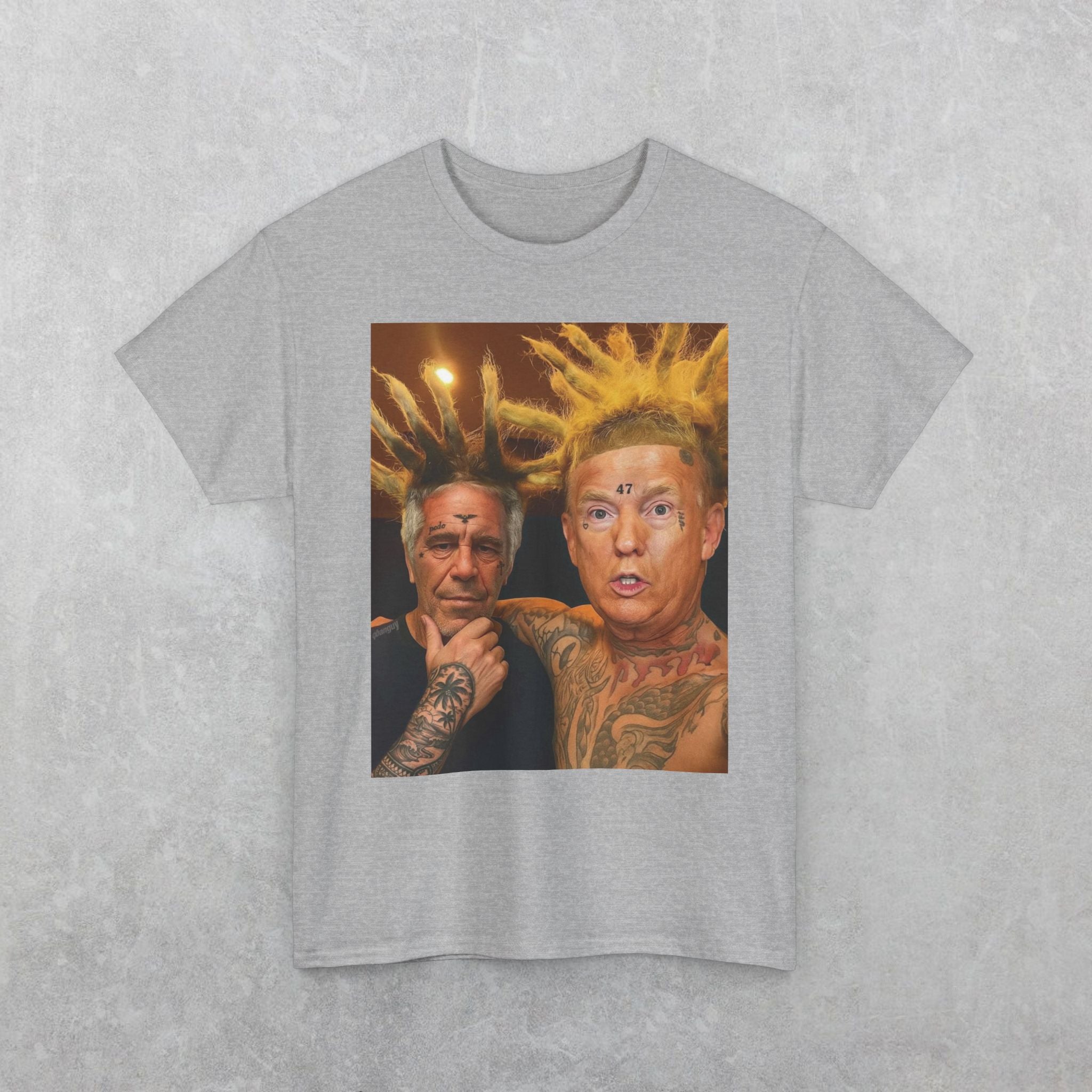 Trump & Epstein As The Island Boys T-Shirt
