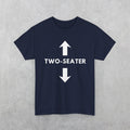 Two-Seater Funny Adult Humor T-Shirt