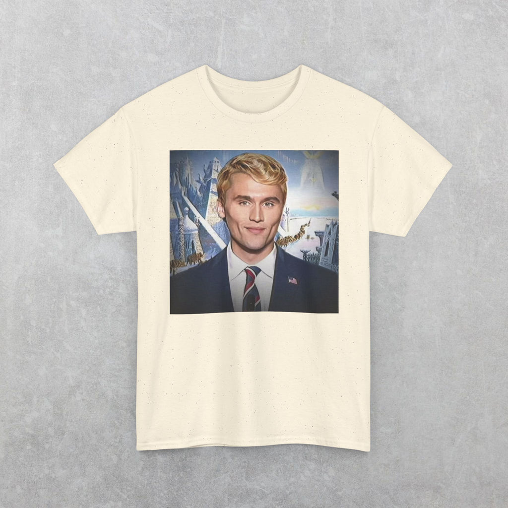 Agartha Kirk T-Shirt, Charlie Kirk In Agartha Tee