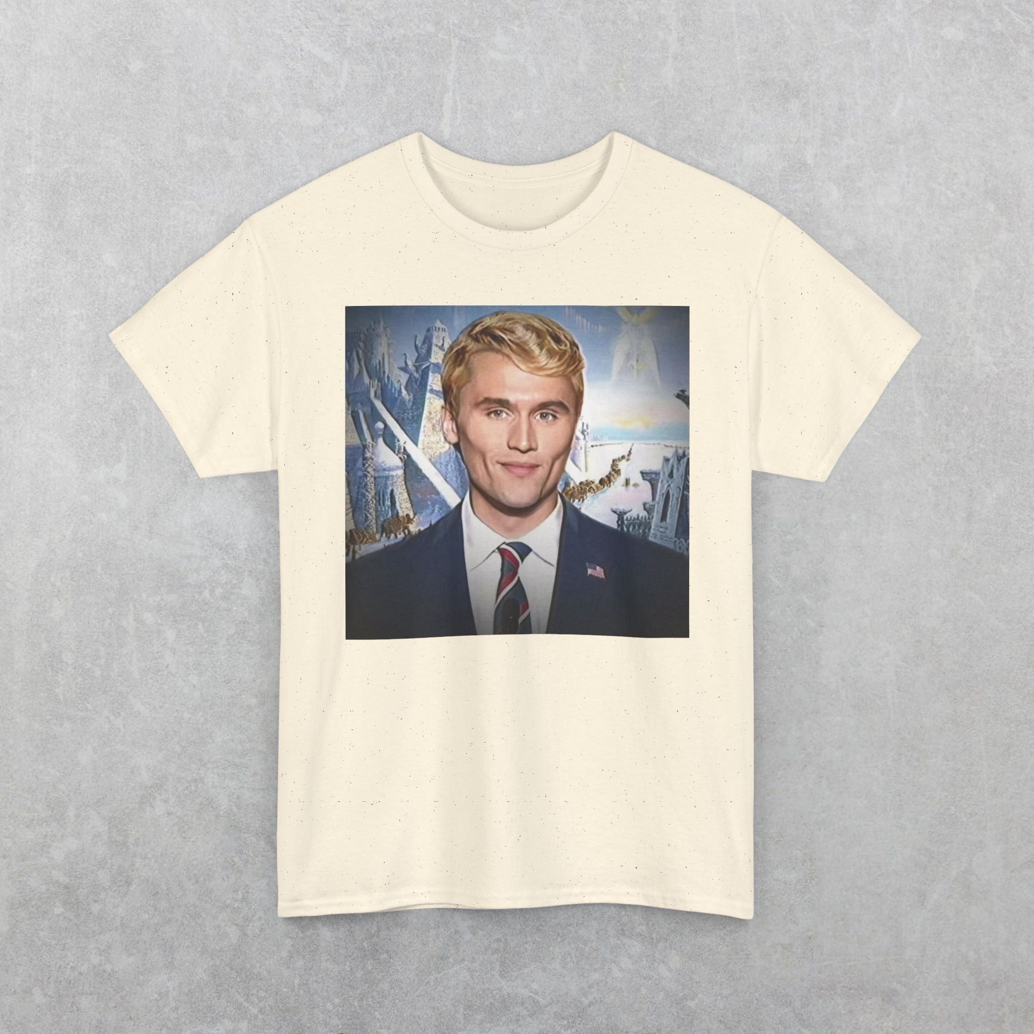 Agartha Kirk T-Shirt, Charlie Kirk In Agartha Tee