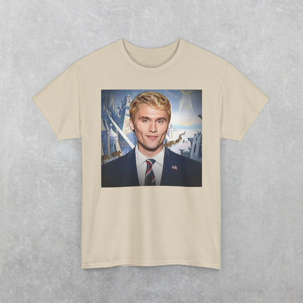 Agartha Kirk T-Shirt, Charlie Kirk In Agartha Tee