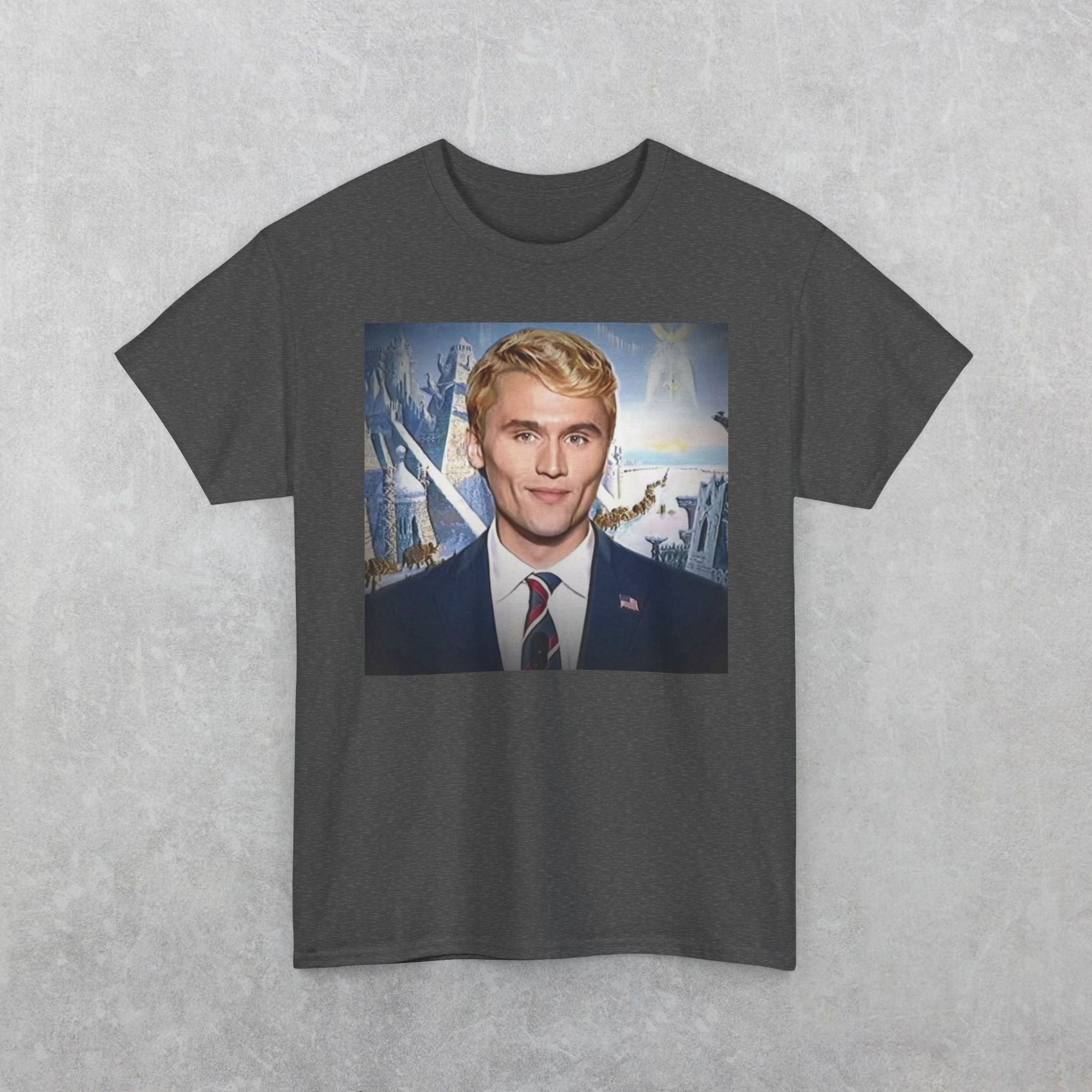 Agartha Kirk T-Shirt, Charlie Kirk In Agartha Tee