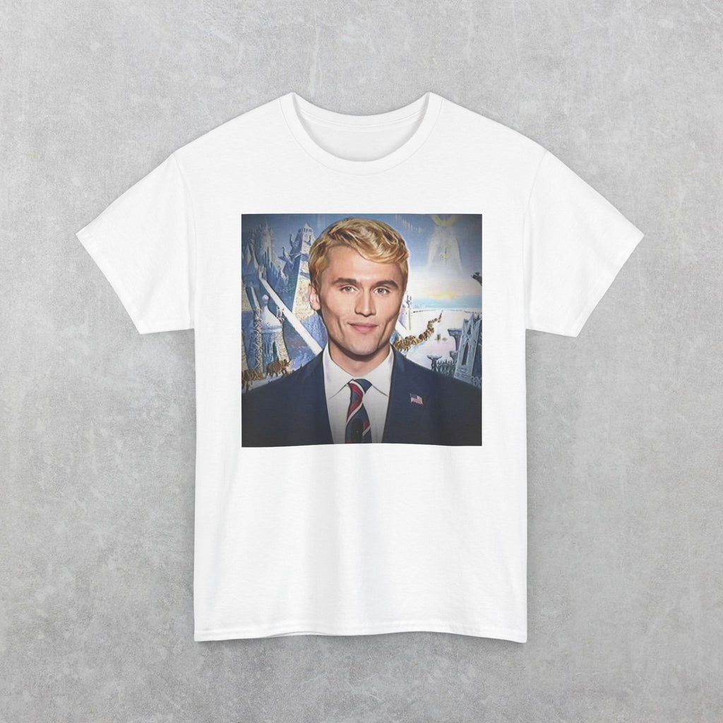 Agartha Kirk T-Shirt, Charlie Kirk In Agartha Tee