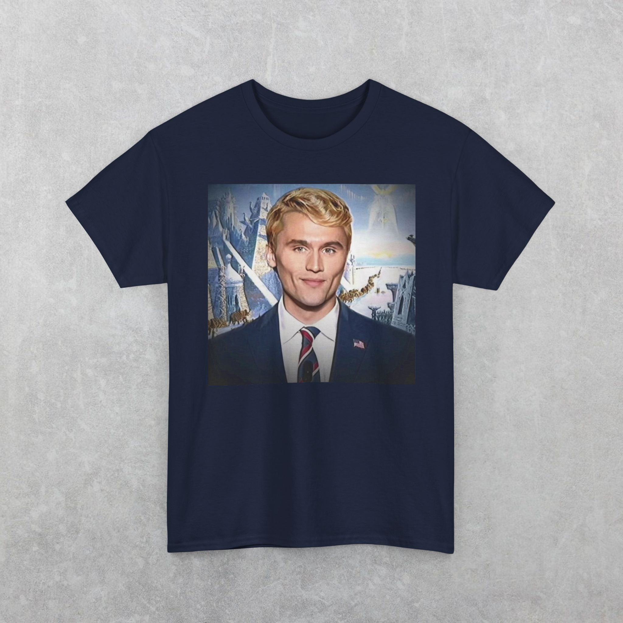Agartha Kirk T-Shirt, Charlie Kirk In Agartha Tee