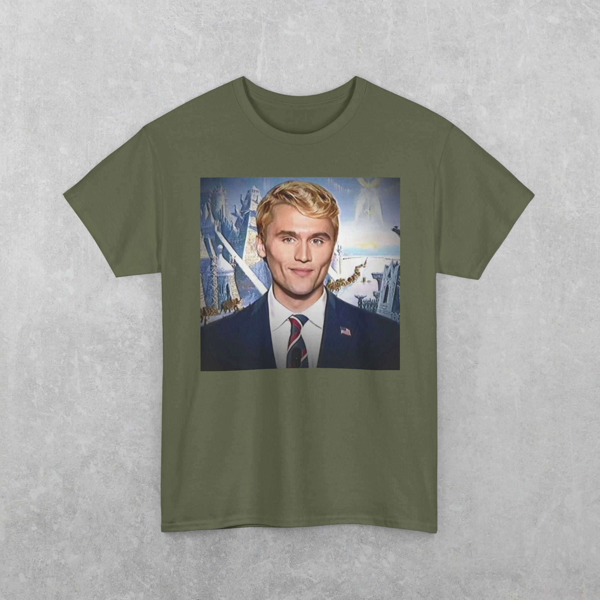 Agartha Kirk T-Shirt, Charlie Kirk In Agartha Tee