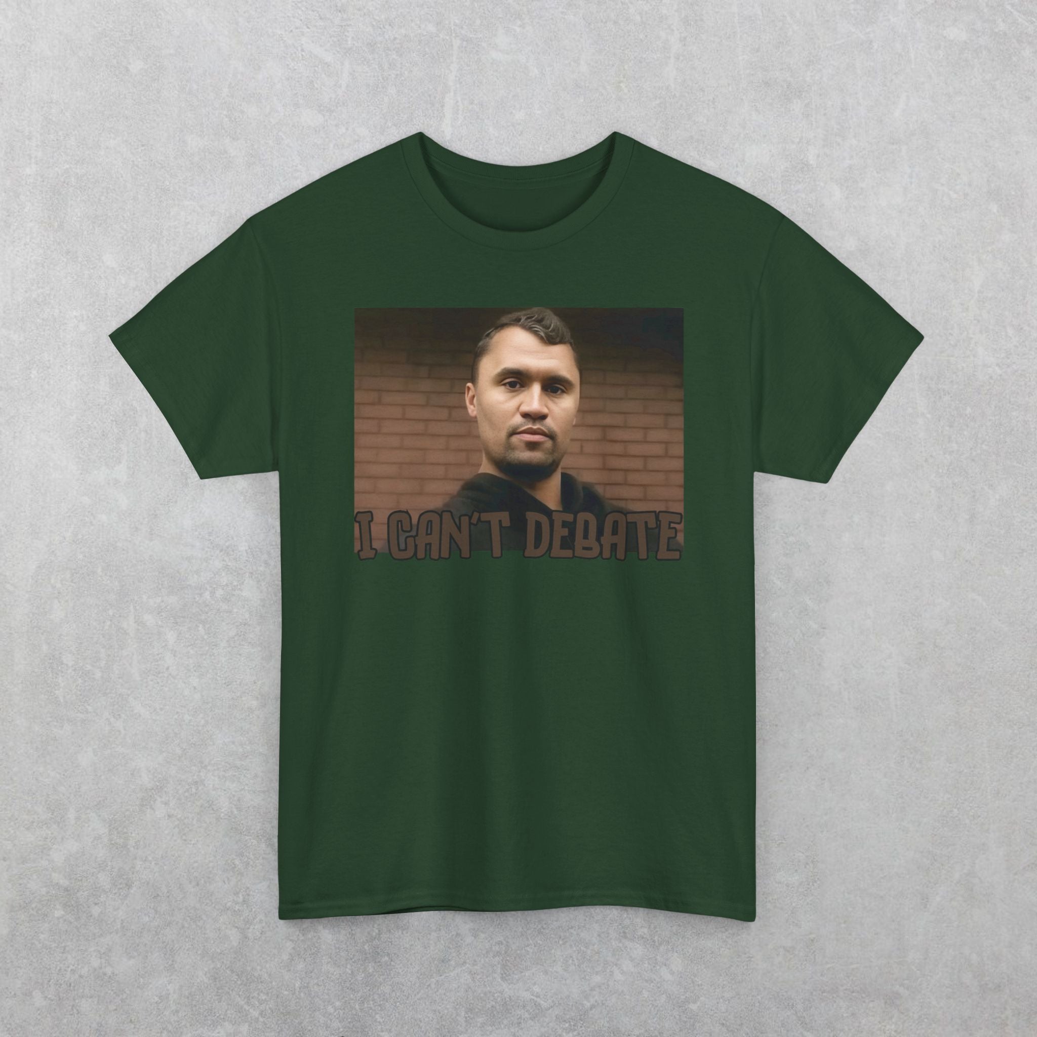 I CAN'T DEBATE Charlie Kirk T-Shirt | Kirkified George Floyd Tee