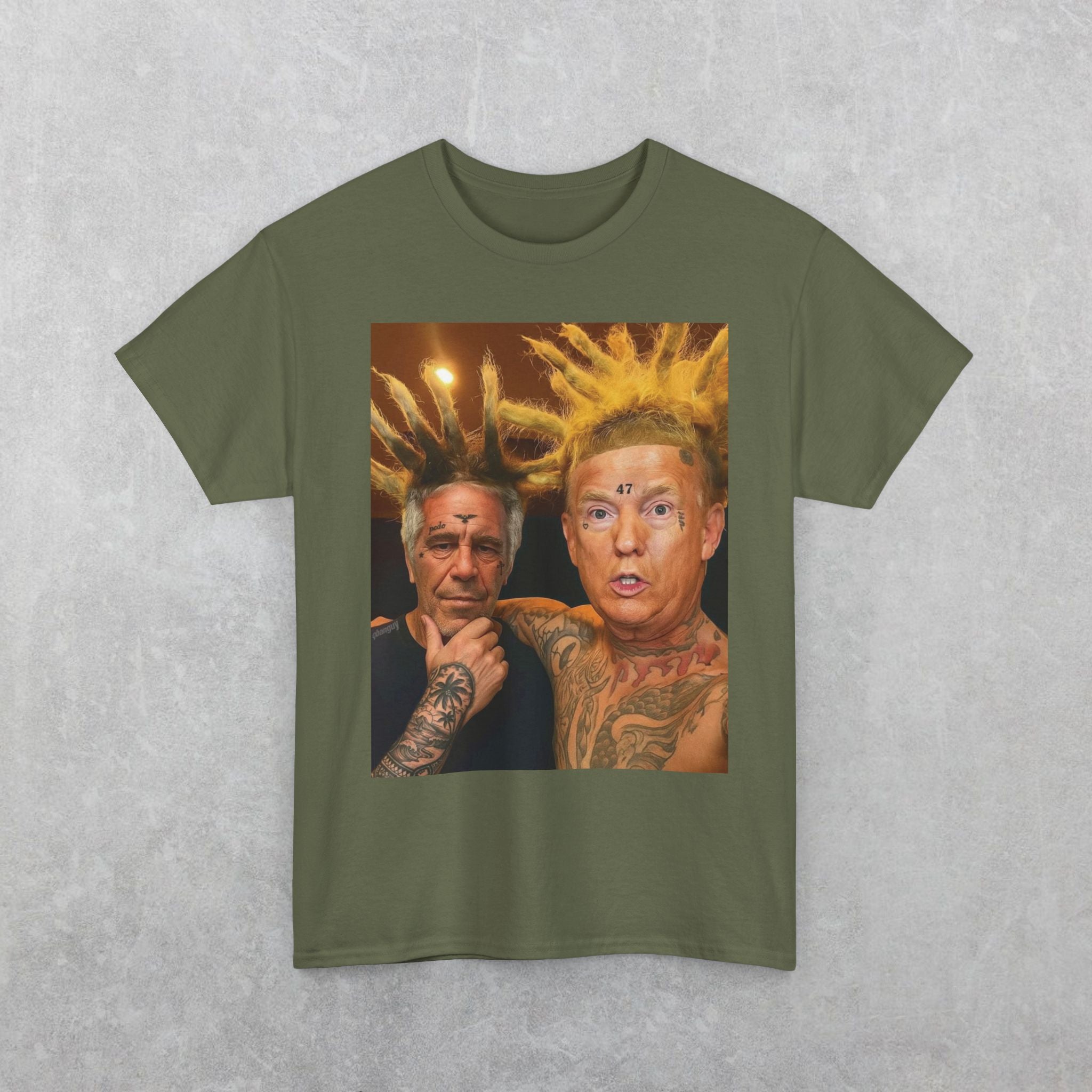 Trump & Epstein As The Island Boys T-Shirt