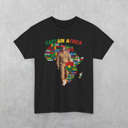 African Captain T-Shirt, Ibrahim Traore, Burkina Faso