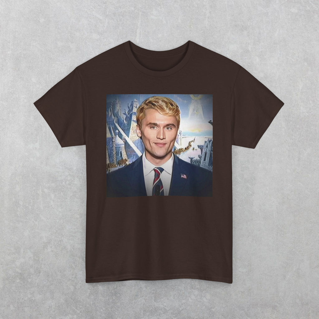 Agartha Kirk T-Shirt, Charlie Kirk In Agartha Tee