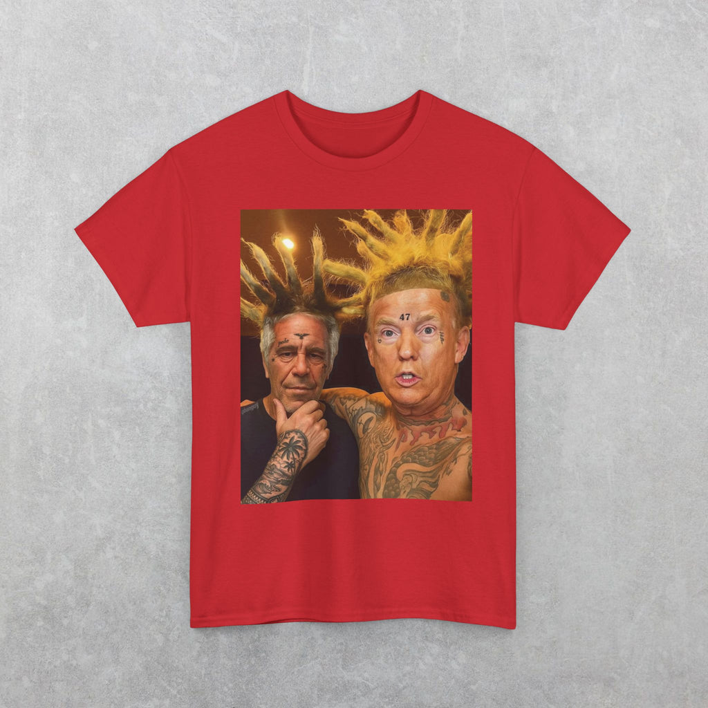 Trump & Epstein As The Island Boys T-Shirt