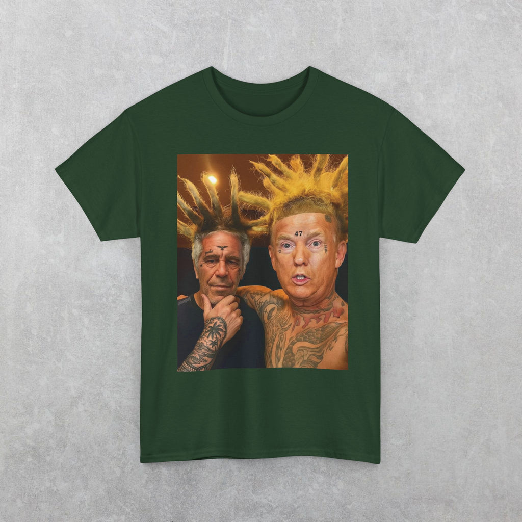 Trump & Epstein As The Island Boys T-Shirt
