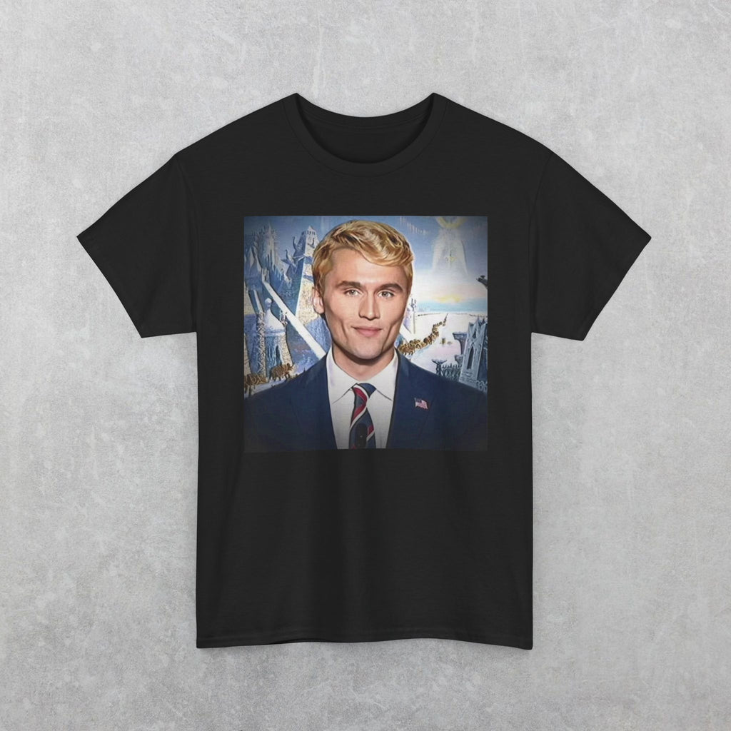 Agartha Kirk T-Shirt, Charlie Kirk In Agartha Tee