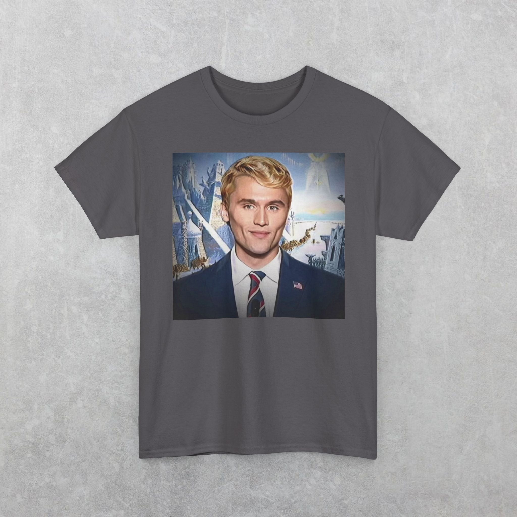 Agartha Kirk T-Shirt, Charlie Kirk In Agartha Tee