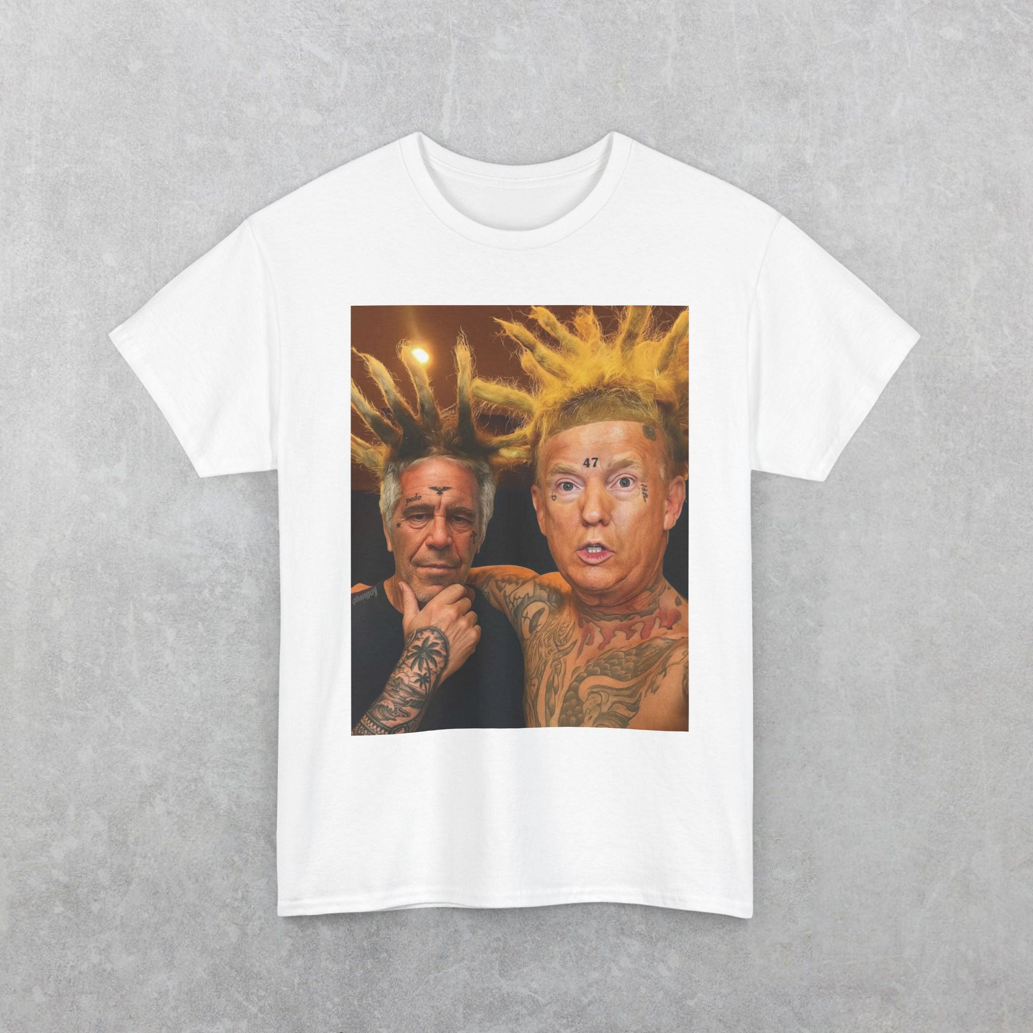 Trump & Epstein As The Island Boys T-Shirt