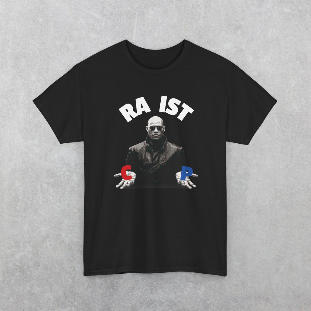 Funny Matrix Morpheus Choose a letter T-Shirt