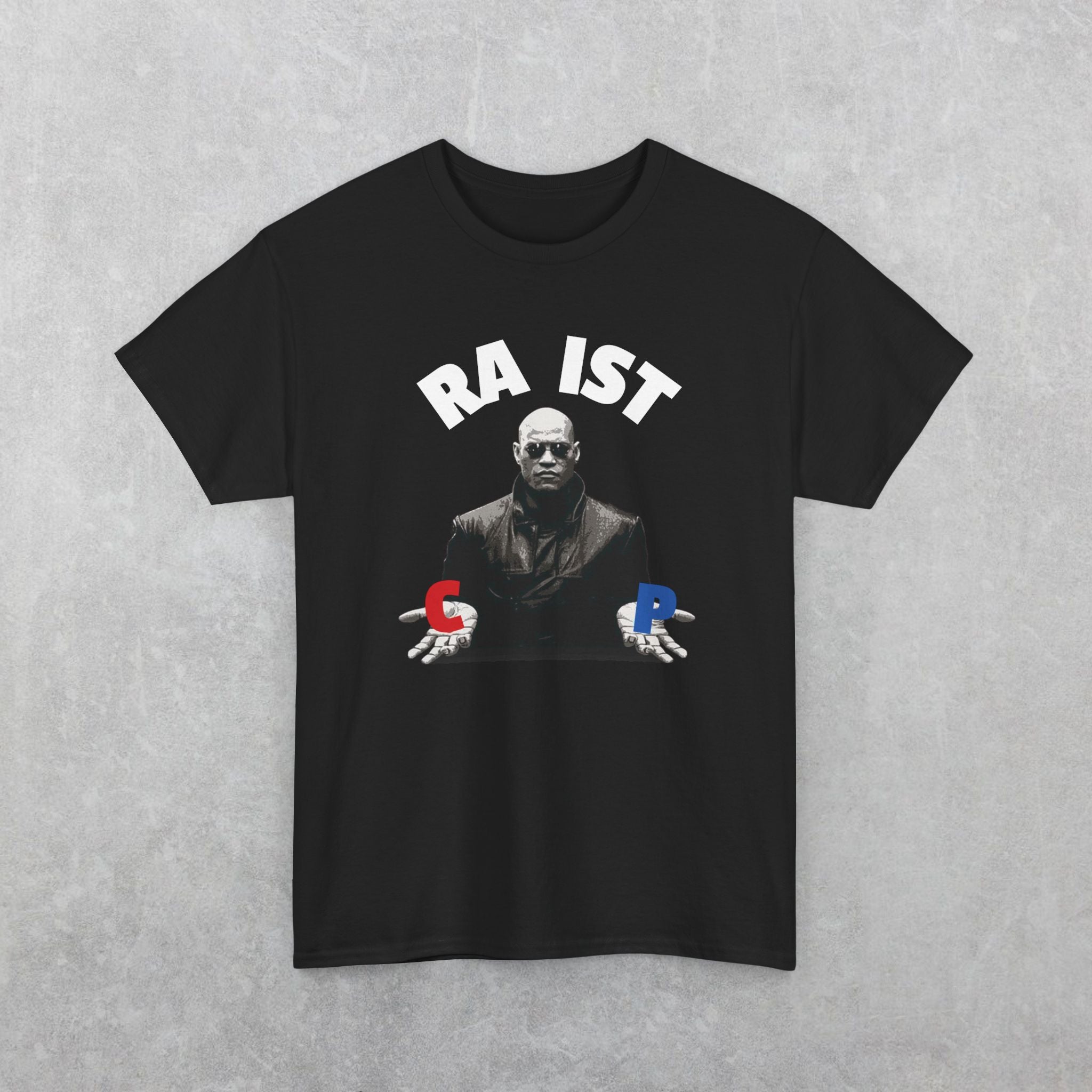 Funny Matrix Morpheus Choose a letter T-Shirt