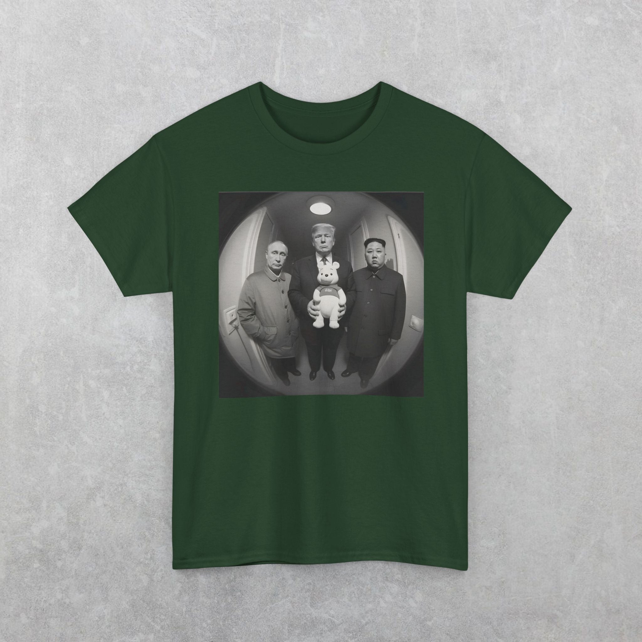 Three Legends T-Shirt, Donald Trump, Kim Jong Un, Vladimir Putin