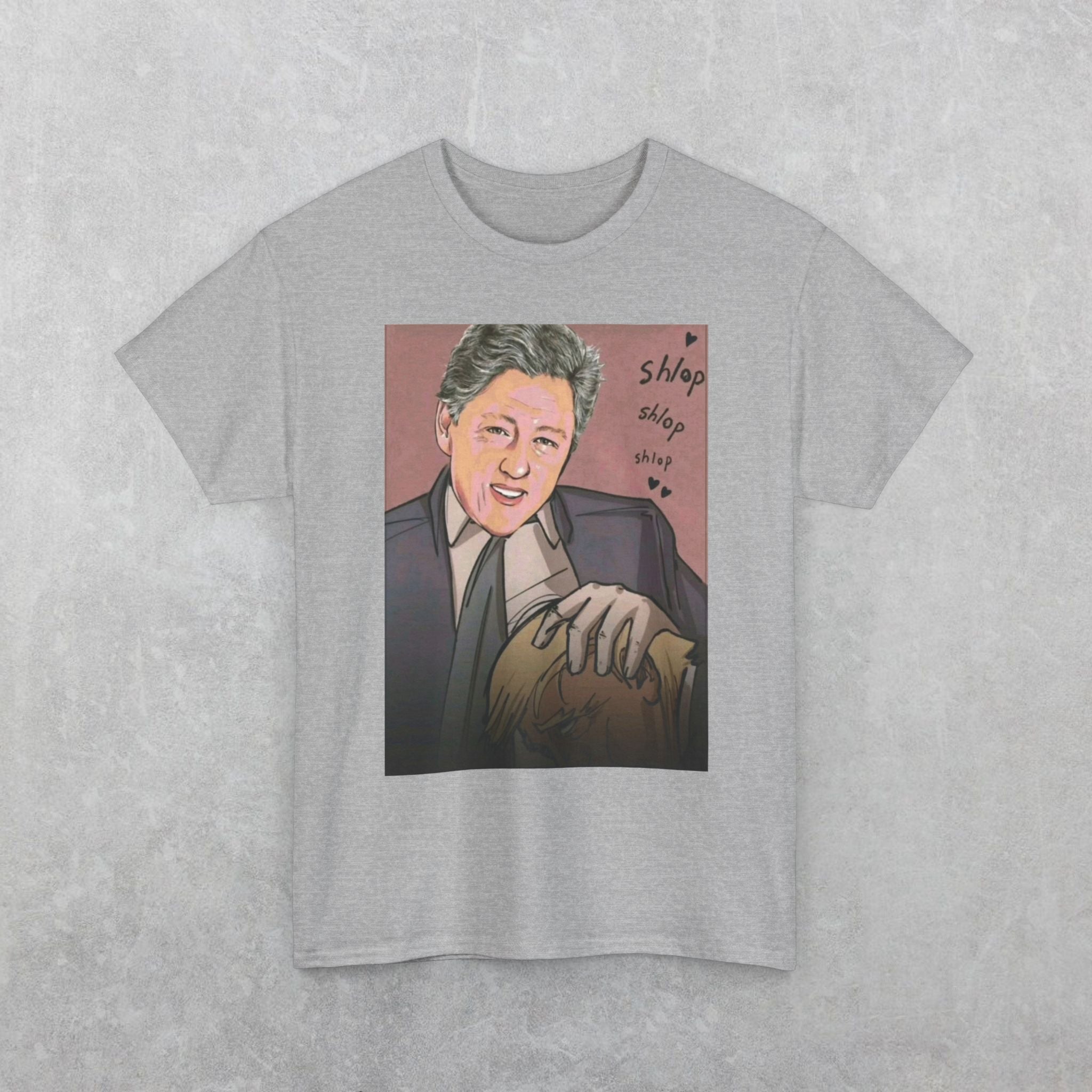 Donald Trump & Bill Clinton "Bubba" T-Shirt, Politcal Parody, United States Politics, Epstein Files