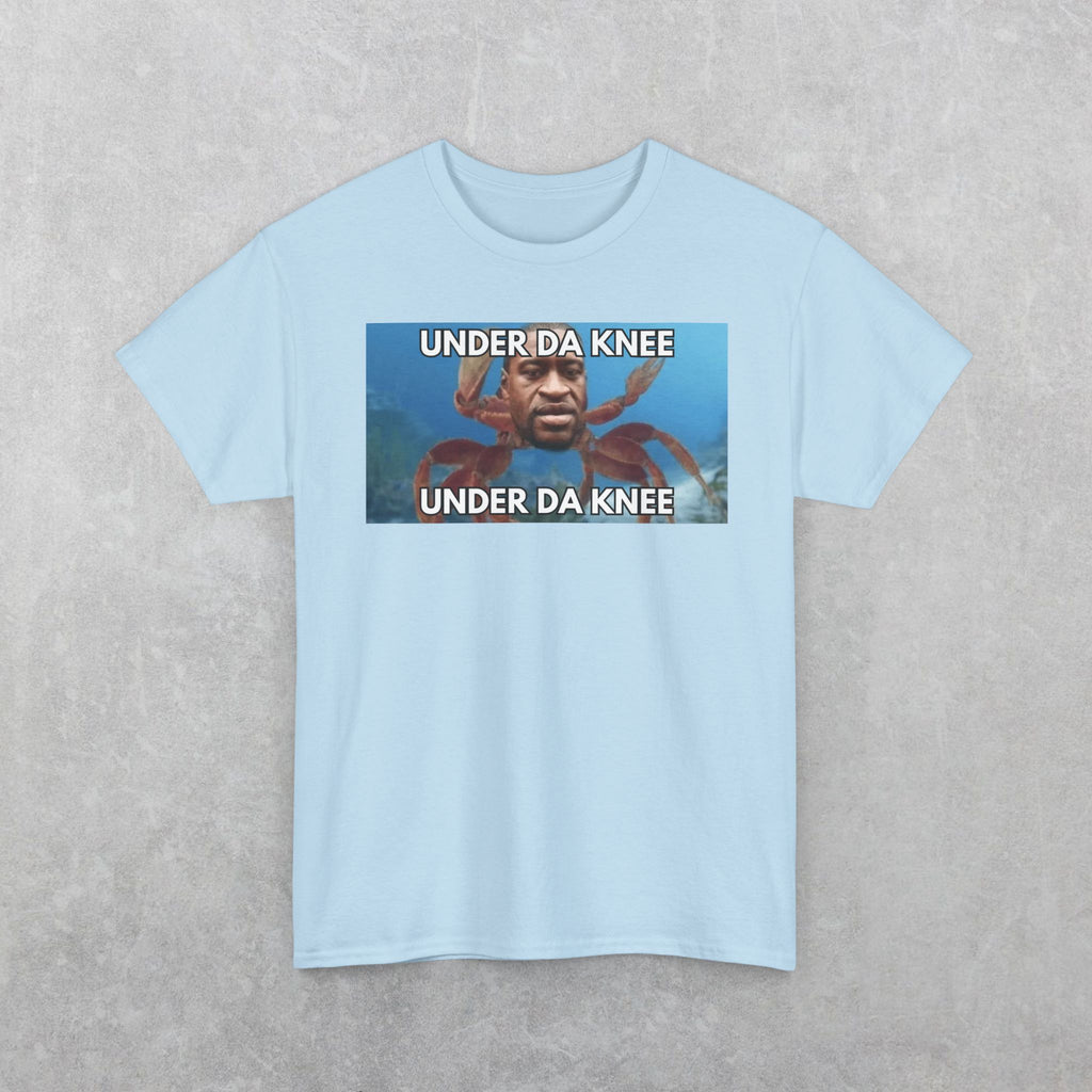George Floyd Crab T-Shirt, Funny Under Da Knee Meme T-Shirt, Funny George Floyd Meme
