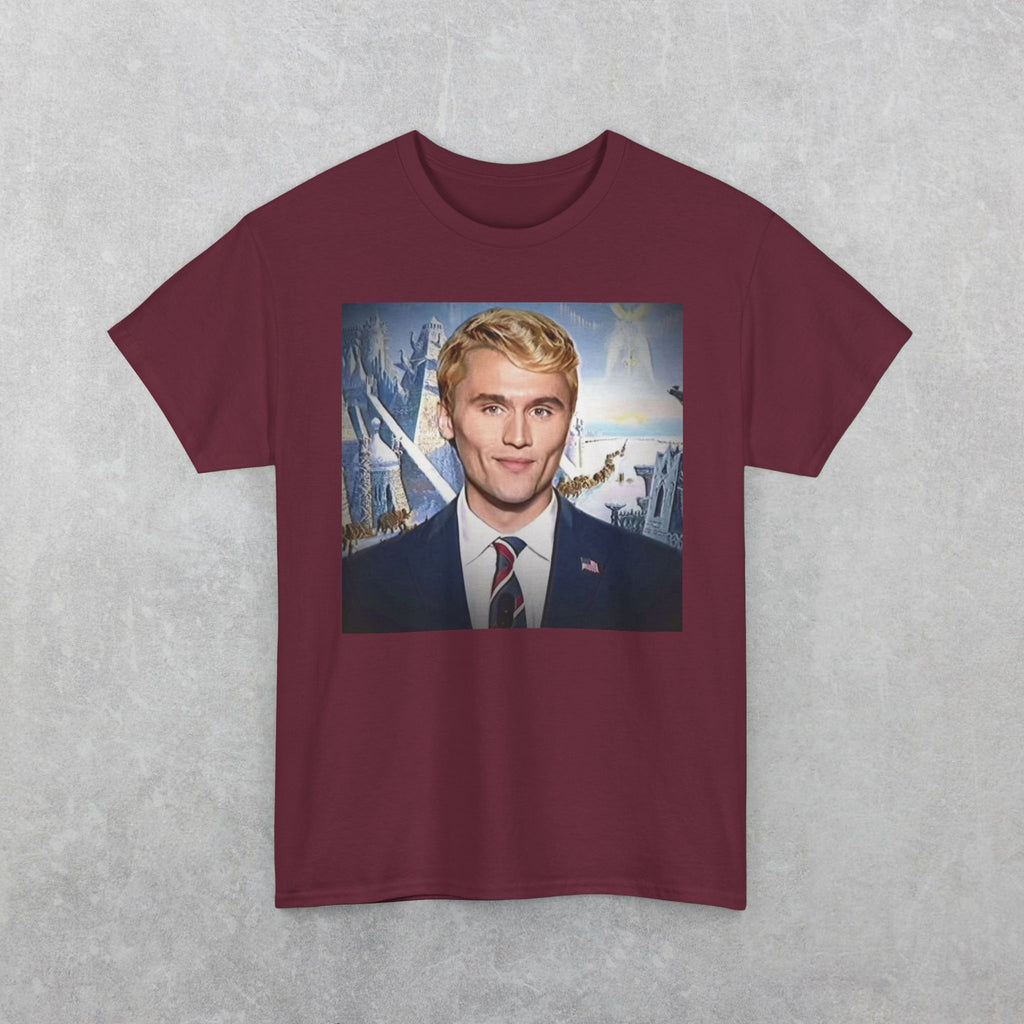 Agartha Kirk T-Shirt, Charlie Kirk In Agartha Tee