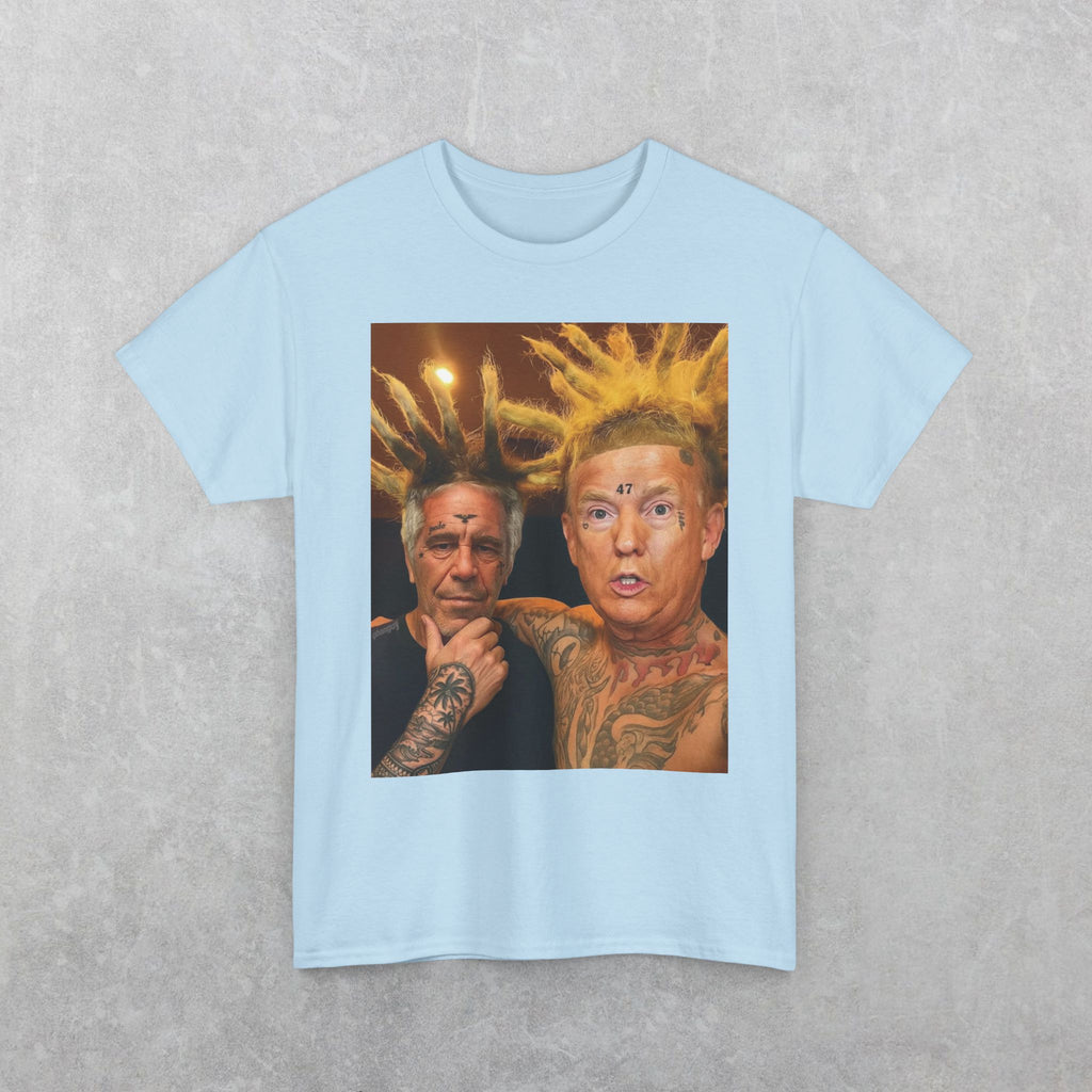 Trump & Epstein As The Island Boys T-Shirt