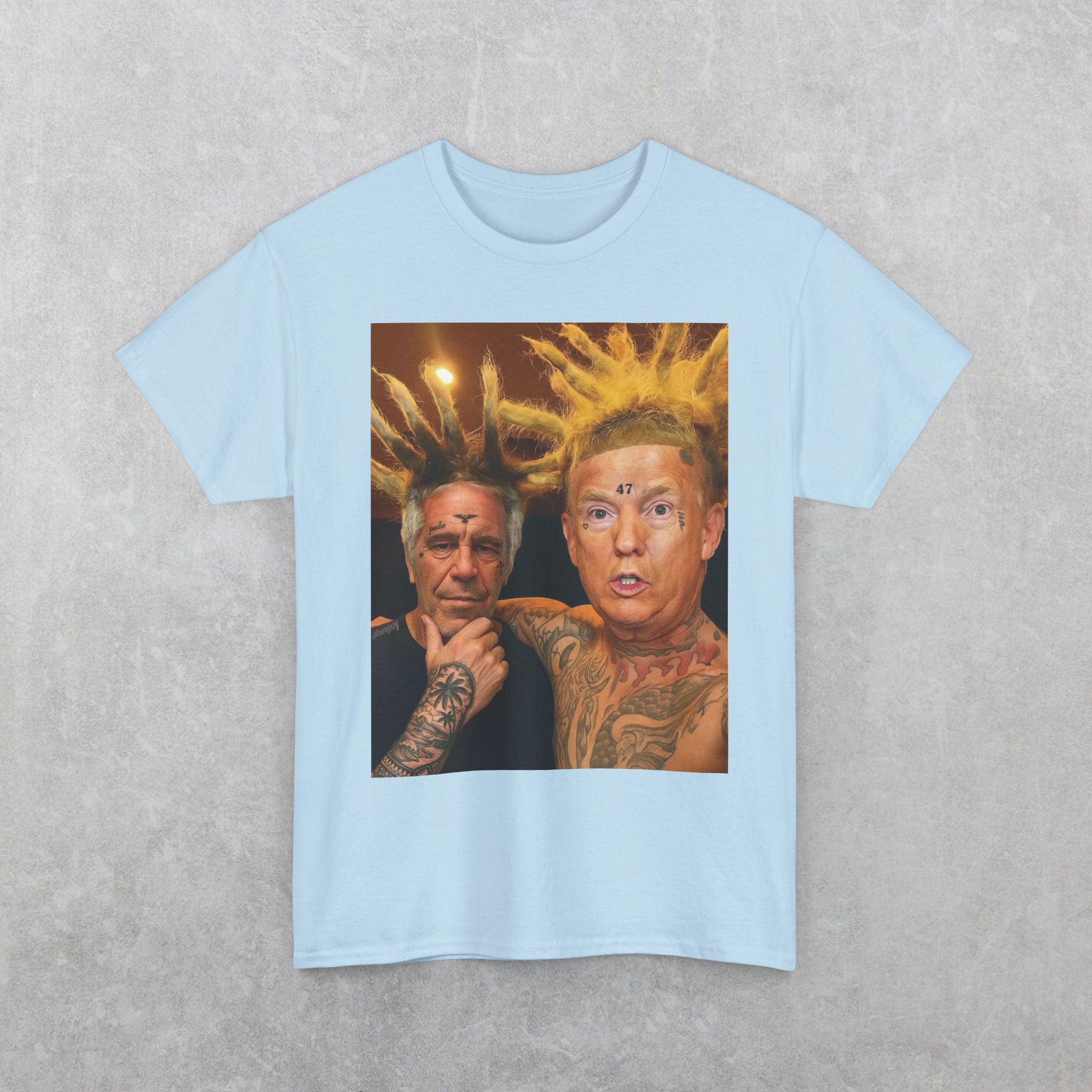 Trump & Epstein As The Island Boys T-Shirt