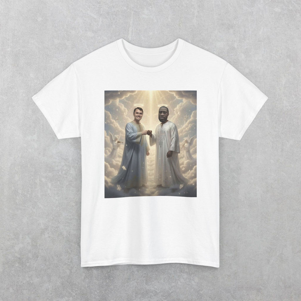 Charlie Kirk & George Floyd In Heaven T-Shirt