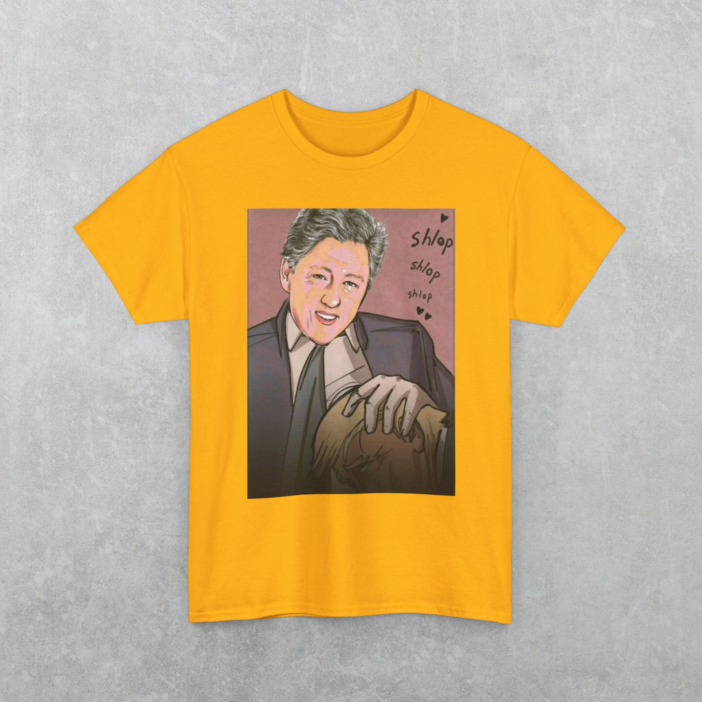 Donald Trump & Bill Clinton "Bubba" T-Shirt, Politcal Parody, United States Politics, Epstein Files