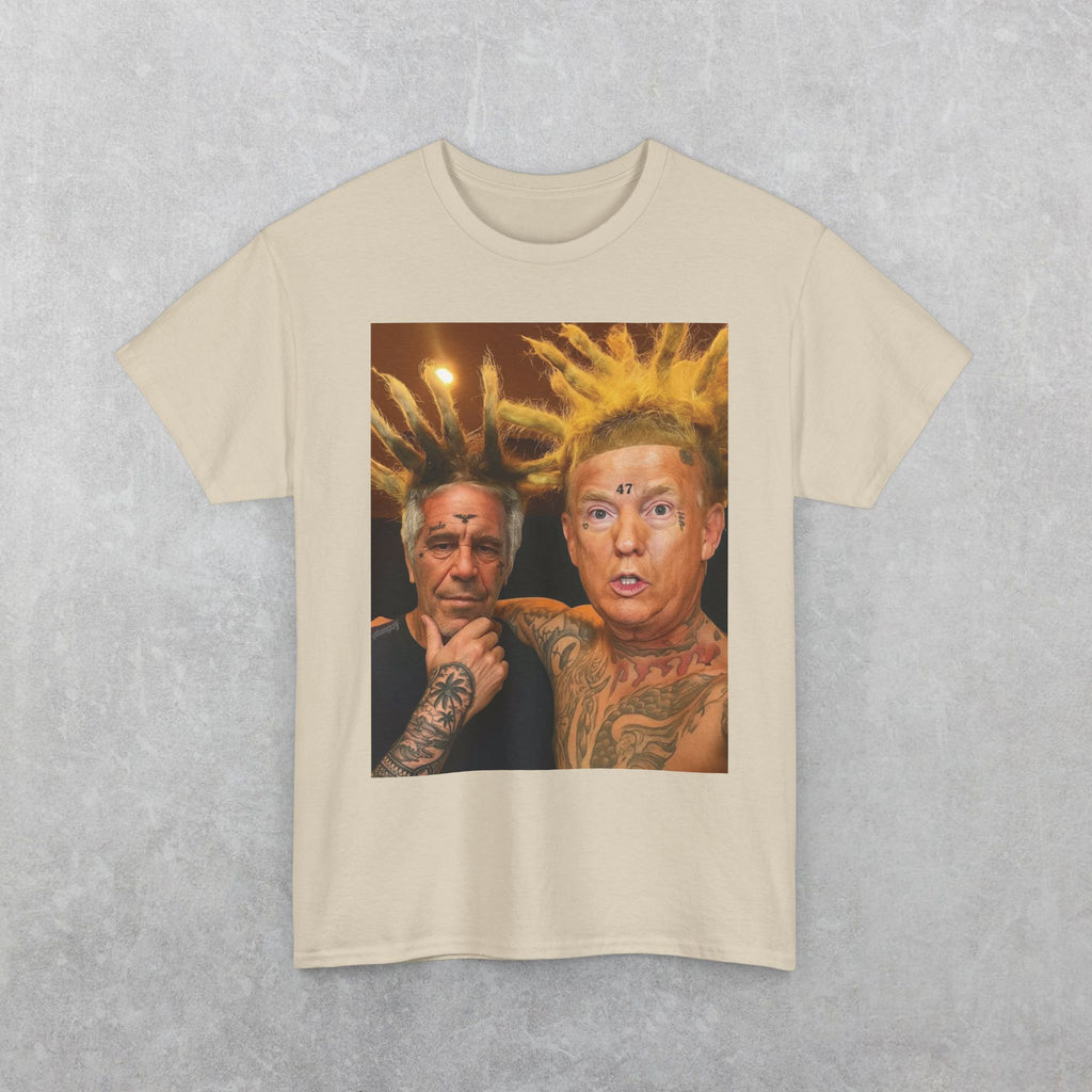 Trump & Epstein As The Island Boys T-Shirt