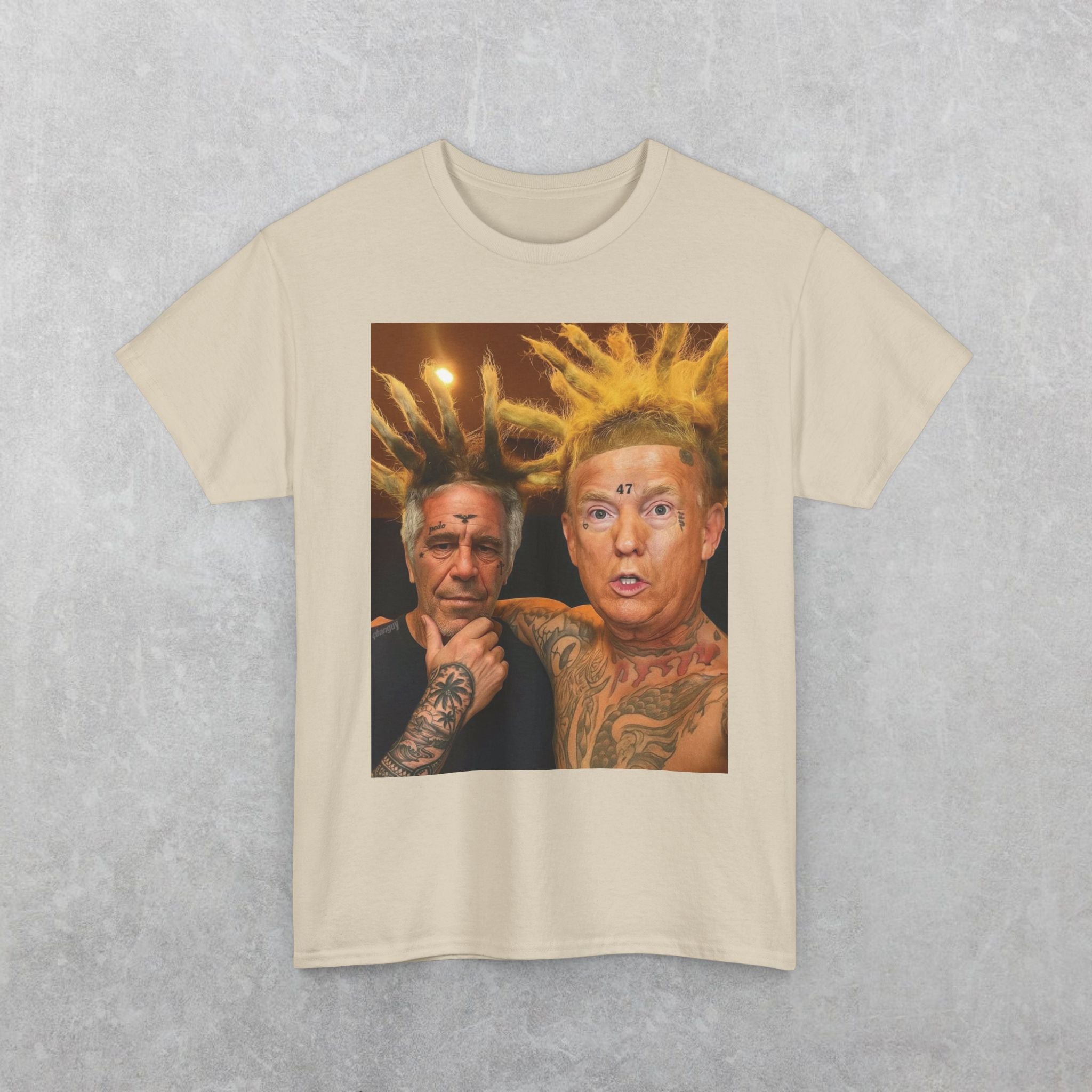 Trump & Epstein As The Island Boys T-Shirt