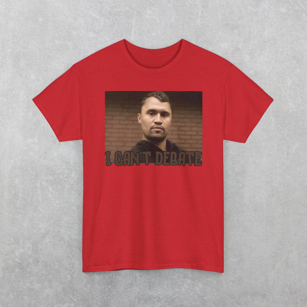 I CAN'T DEBATE Charlie Kirk T-Shirt | Kirkified George Floyd Tee