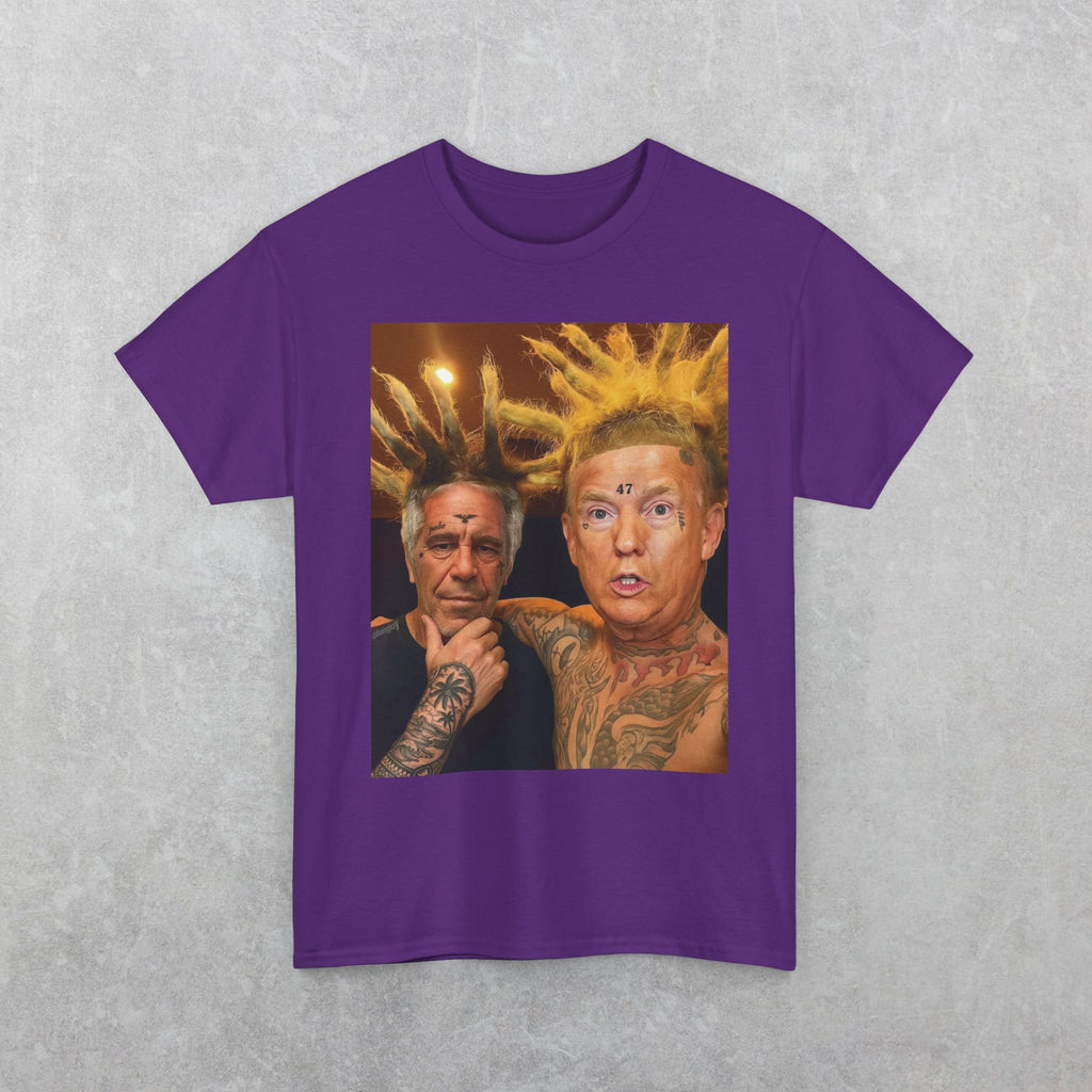 Trump & Epstein As The Island Boys T-Shirt