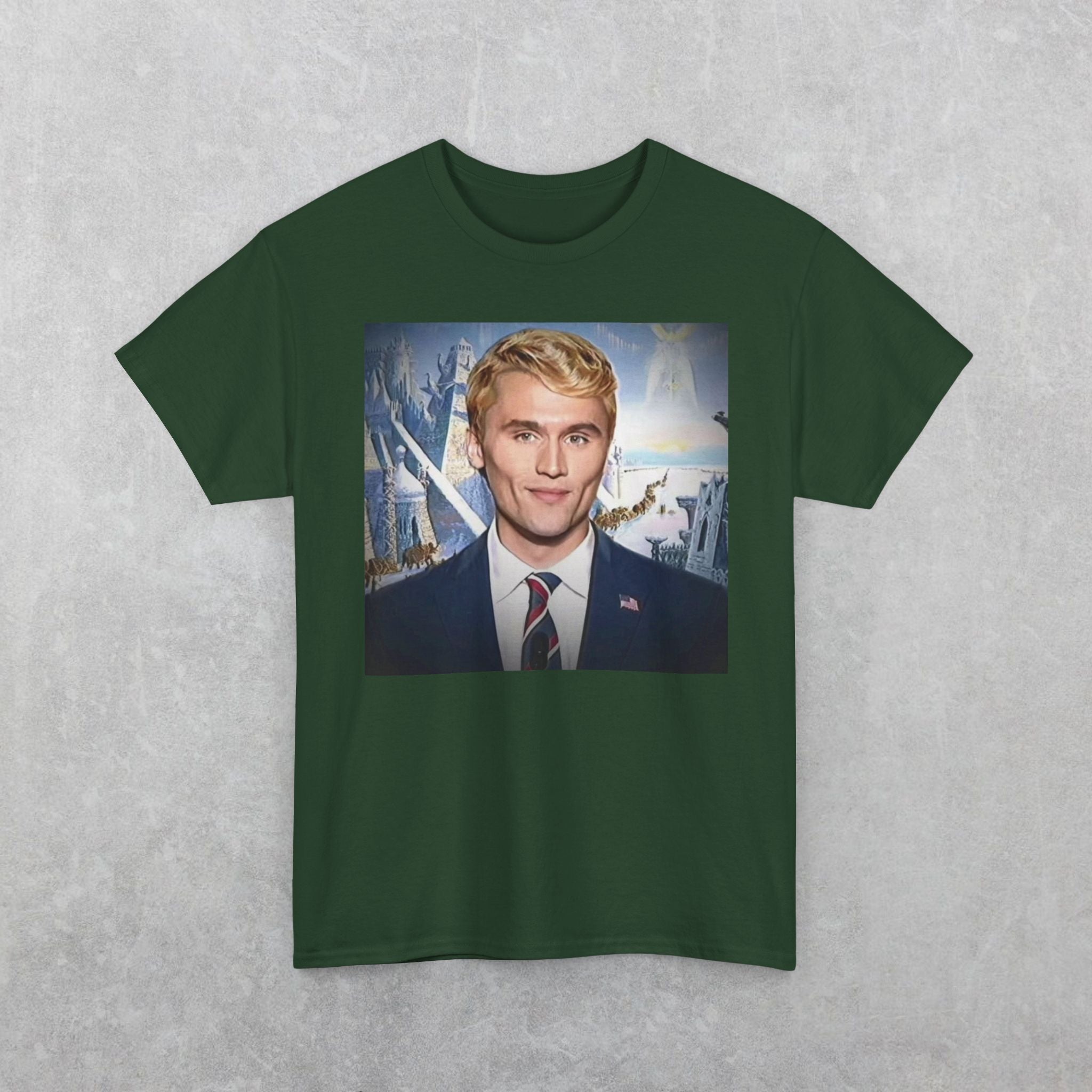 Agartha Kirk T-Shirt, Charlie Kirk In Agartha Tee